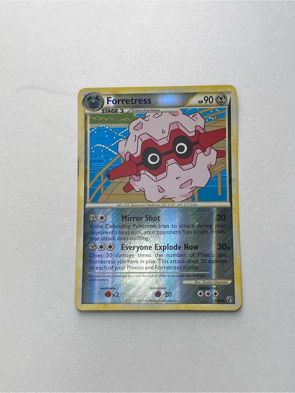 Forretress 5/95 Call of Legends Reverse Holo